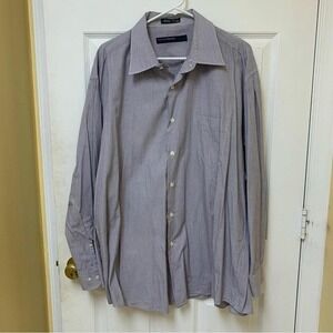 Perry Ellis gray shirt